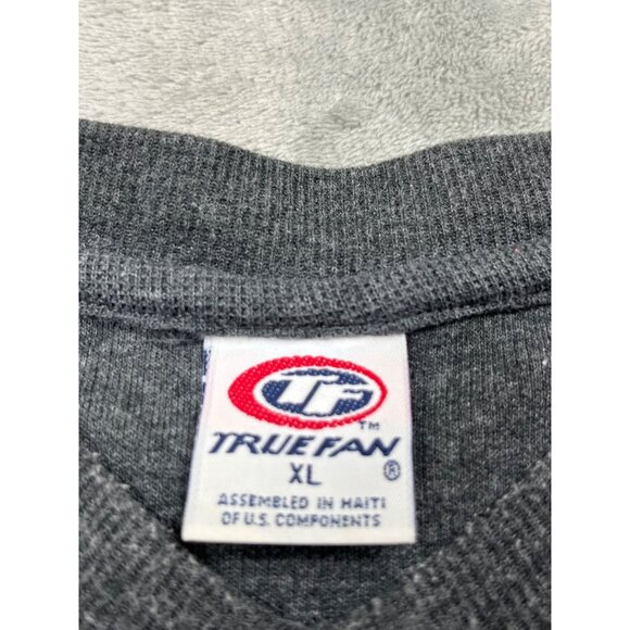 Tennessee Titans Mens XL Gray Long Sleeve Shirt True Fan Nashville Crew neck - Picture 3 of 9